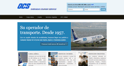 Desktop Screenshot of ocscourier.es